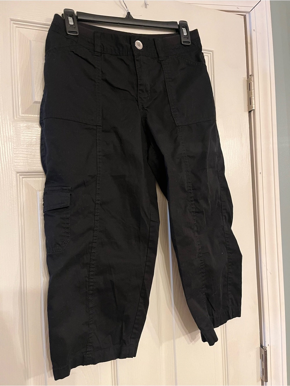 croft & barrow Black Women's Cargo Capris